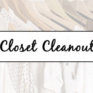Bundle and Save. Cleaning Out Closet.